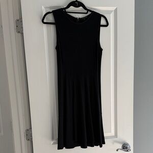 Theory black sleeveless dress - size 4